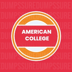 American College Certification Dumps